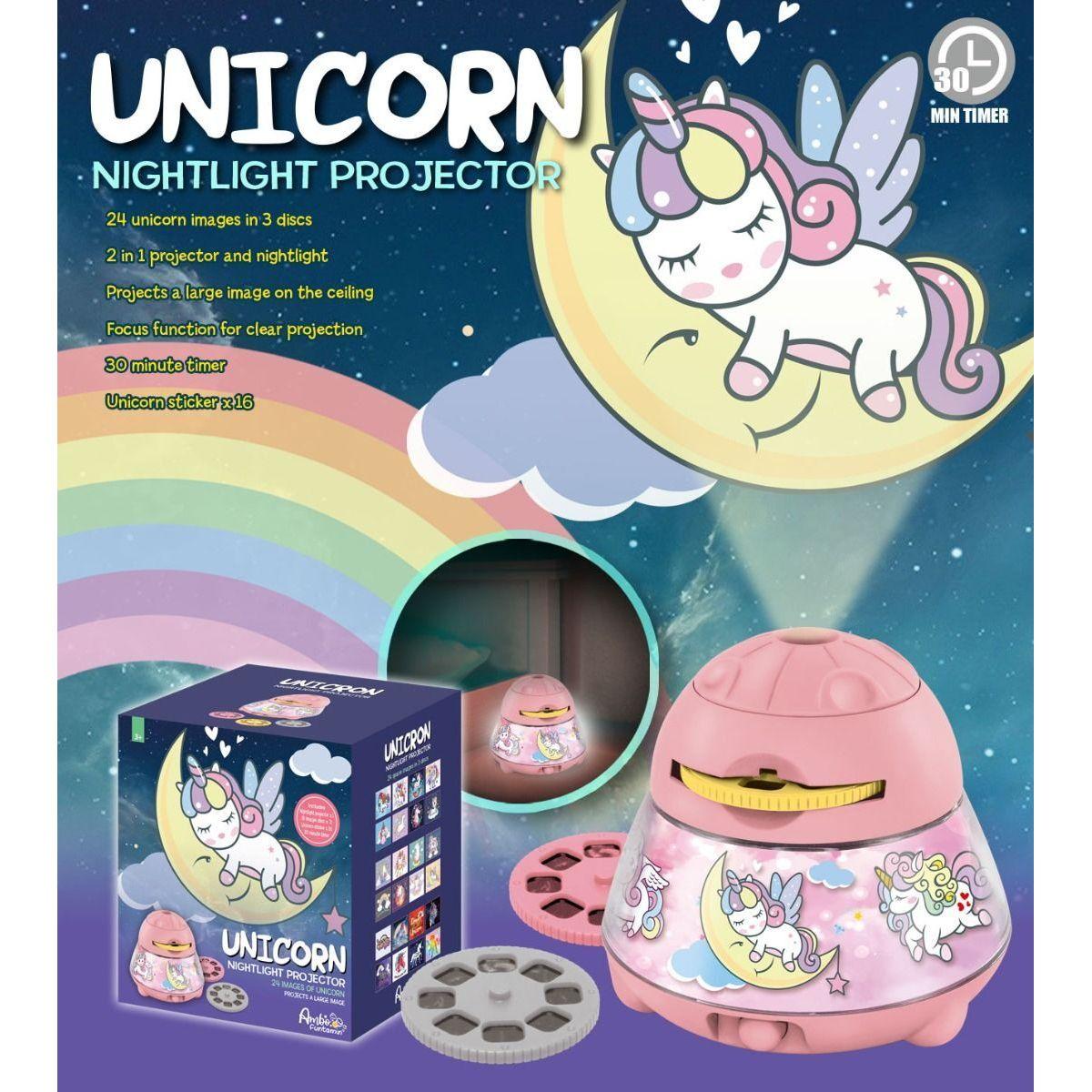 Unicorn Dreamy Sky Night Light Projector - Kids STEAM Toy