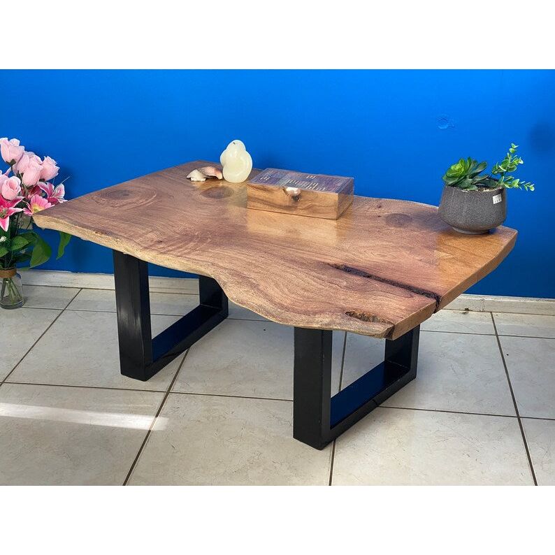 Coffee side table Silky Oak handmade in Australia