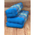3-Fold Zafu Meditation Cushion Set Blue Medium Size