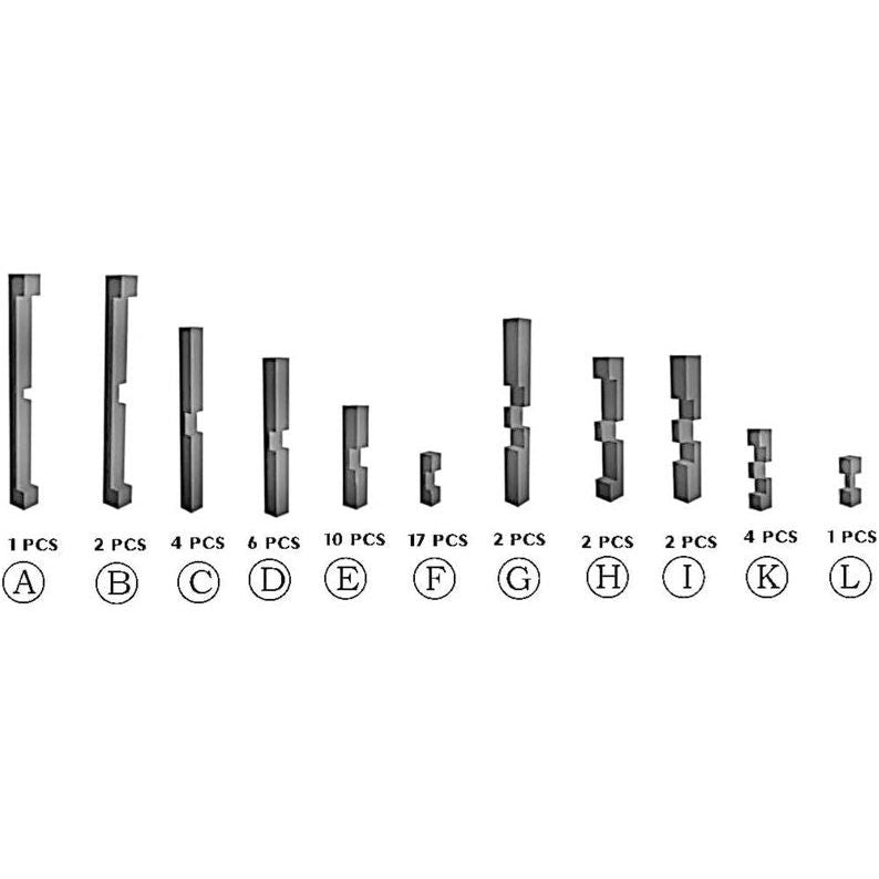 Japanese Interlocking Ladder Puzzle