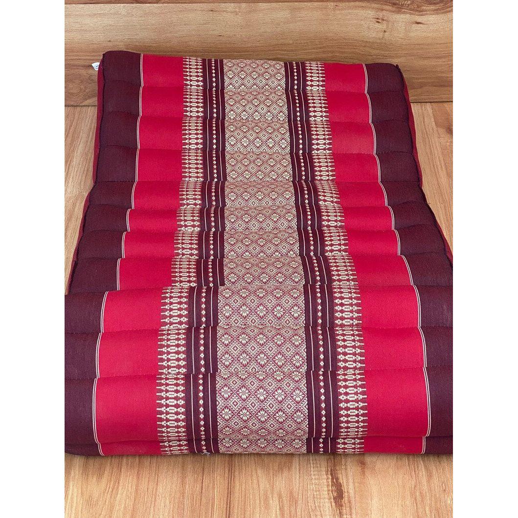 Mothers day gift Meditation Cushion Set Blue Medium Size-RED3-Fold Zafu