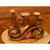 Wooden carved LOVE words decoration 27 cm long