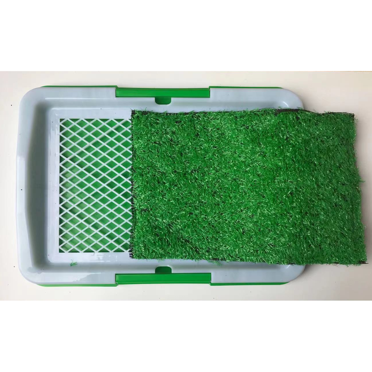 YES4PETS Small Portable Dog Potty Training Tray Pet Puppy Toilet Trays Loo Pad Mat 45x33 cm