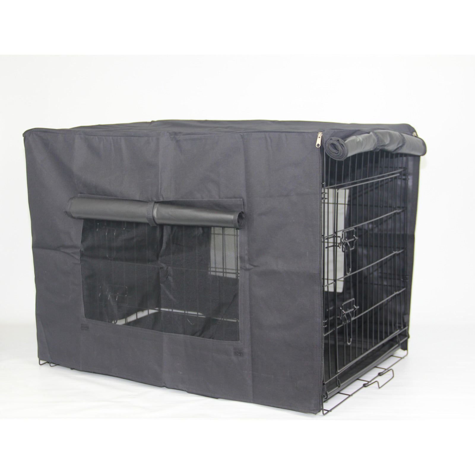 YES4PETS 30' Portable Foldable Dog Cat Rabbit Collapsible Crate Pet Cage with Cover Mat