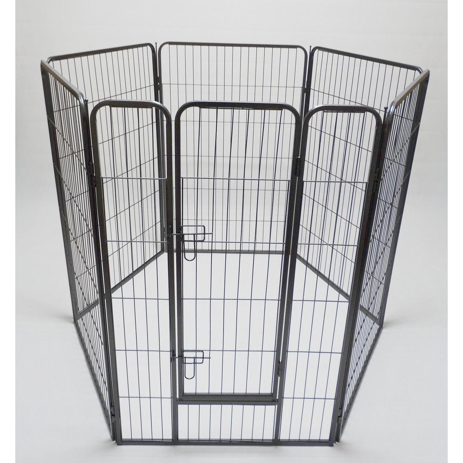 YES4PETS 6 Panel 120 cm Heavy Duty Pet Dog Cat Rabbit Playpen Fence With Cover