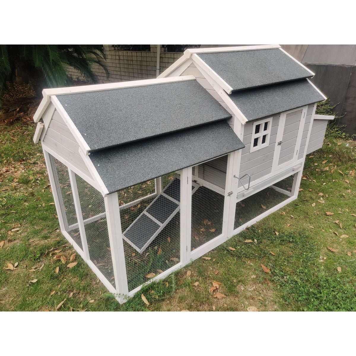 YES4PETS 230 CM XL Chicken Coop Rabbit Hutch Guinea Pig Cage Ferret House