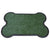 YES4PETS Dog Puppy Toilet Grass Potty Training Mat Loo Pad Bone Shape Indoor with 2 grass