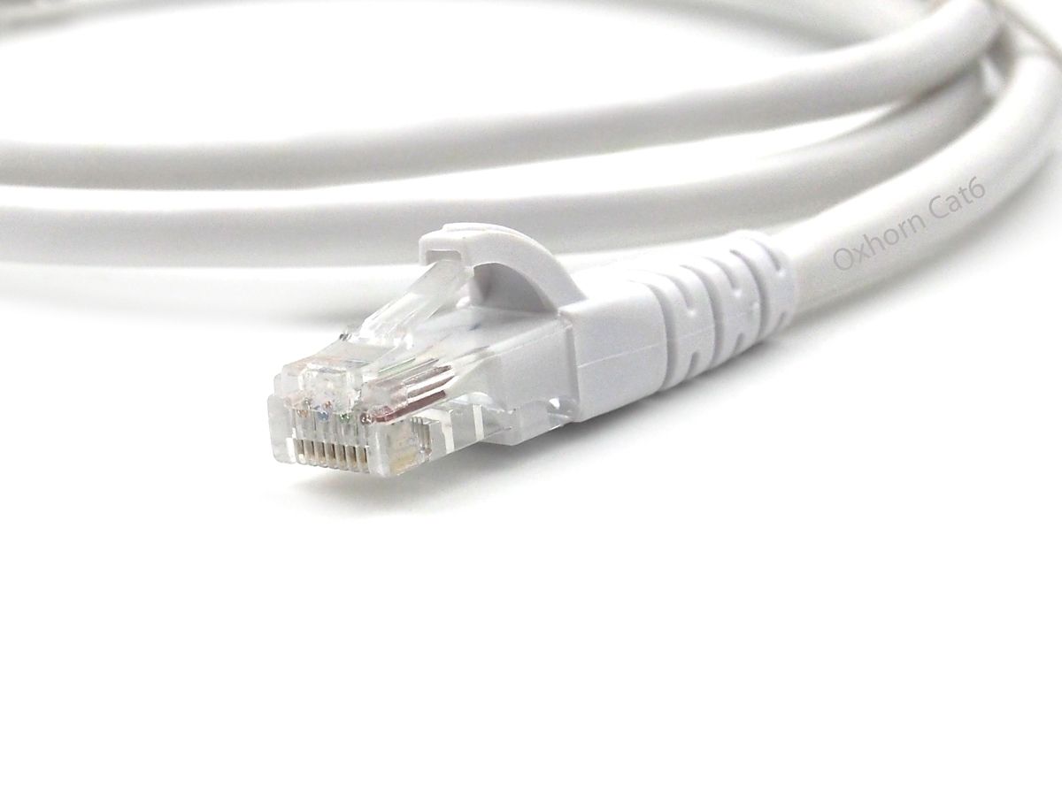 OXHORN CB-CAT6-W010 Network Cable Cat6 10m White