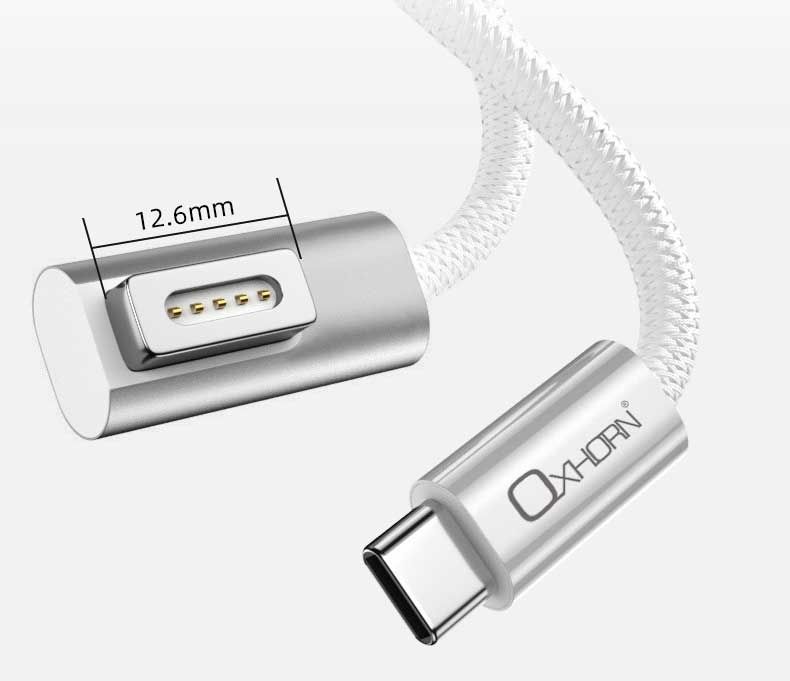 OXHORN NB-PD-Mag-1 USB C to Magsafe 1 Charging Cable