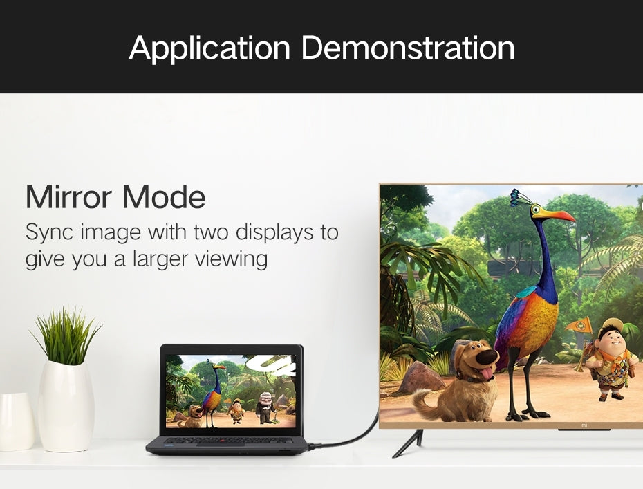 UGREEN 10477 Mini DisplayPort Male to DisplayPort Male 1.5m