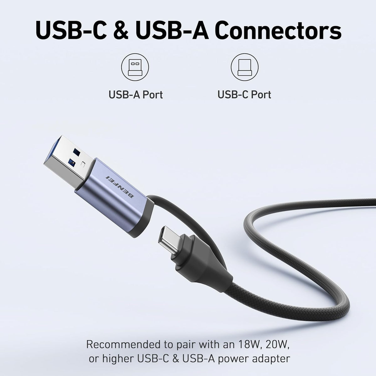 BENFEI 000401GY Magnetic Wireless Charger 15W Compatible with MagSafe Charger