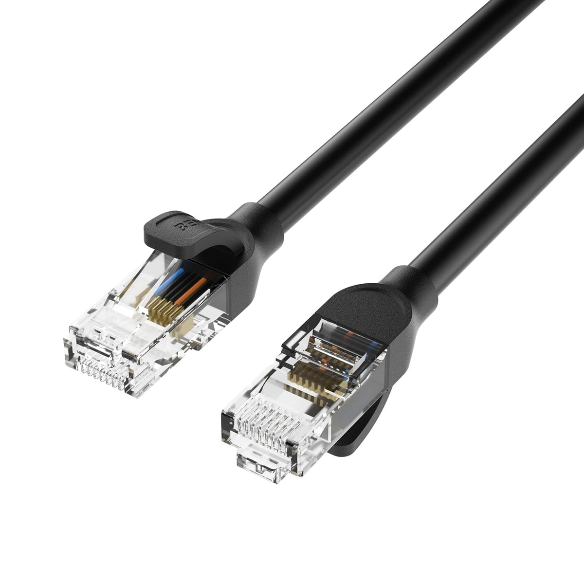 BENFEI 000701BK-0.5M RJ45 CAT6 Ethernet Network LAN Patch Cable 1000Mbps 0.5M