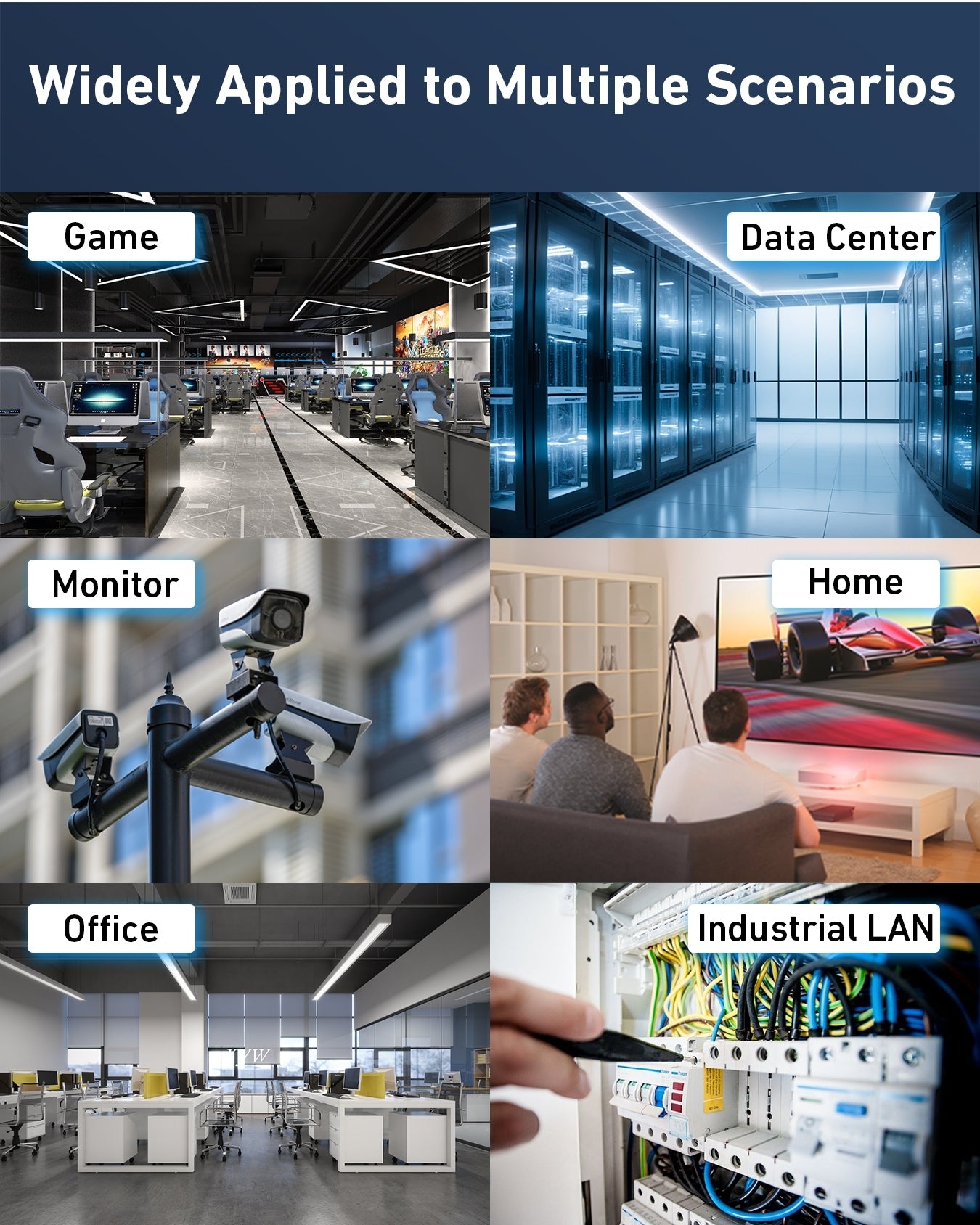 BENFEI 701BL 305M CAT6 UTP 1000Mbps Waterpoof Ethernet Cable 1000FT for Outdoor