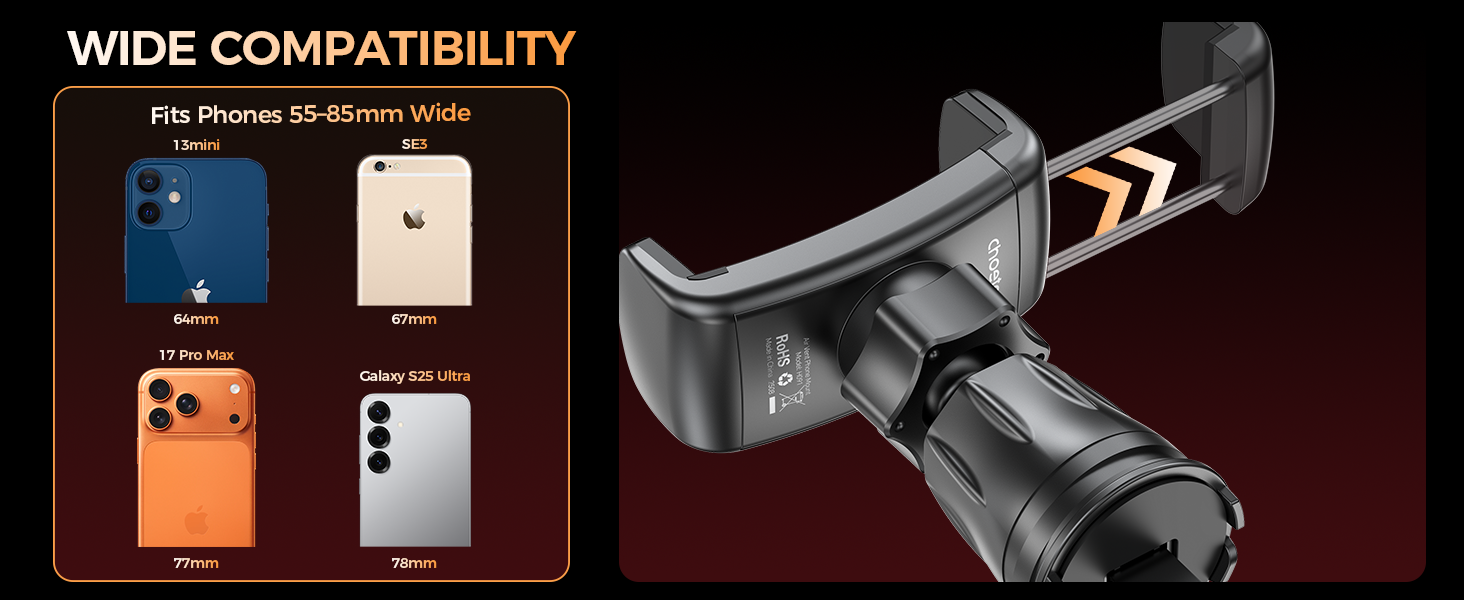 Choetech H091 Car Air Vent Clamp Phone Holder