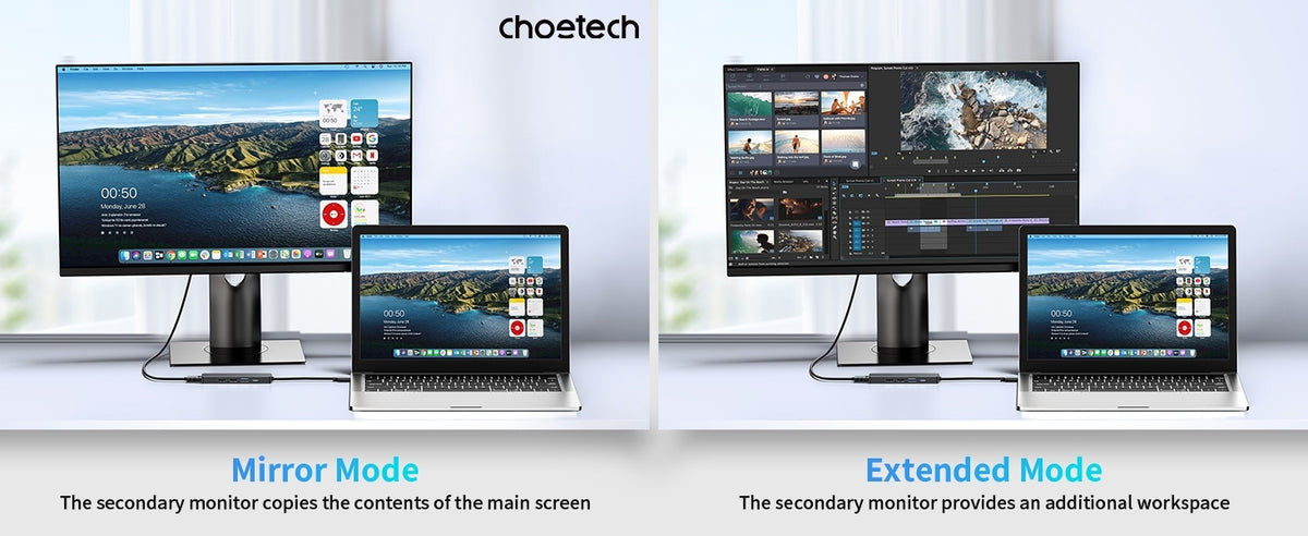 CHOETECH HUB-M80 Hub 5-in-1 Multifunctional Hub