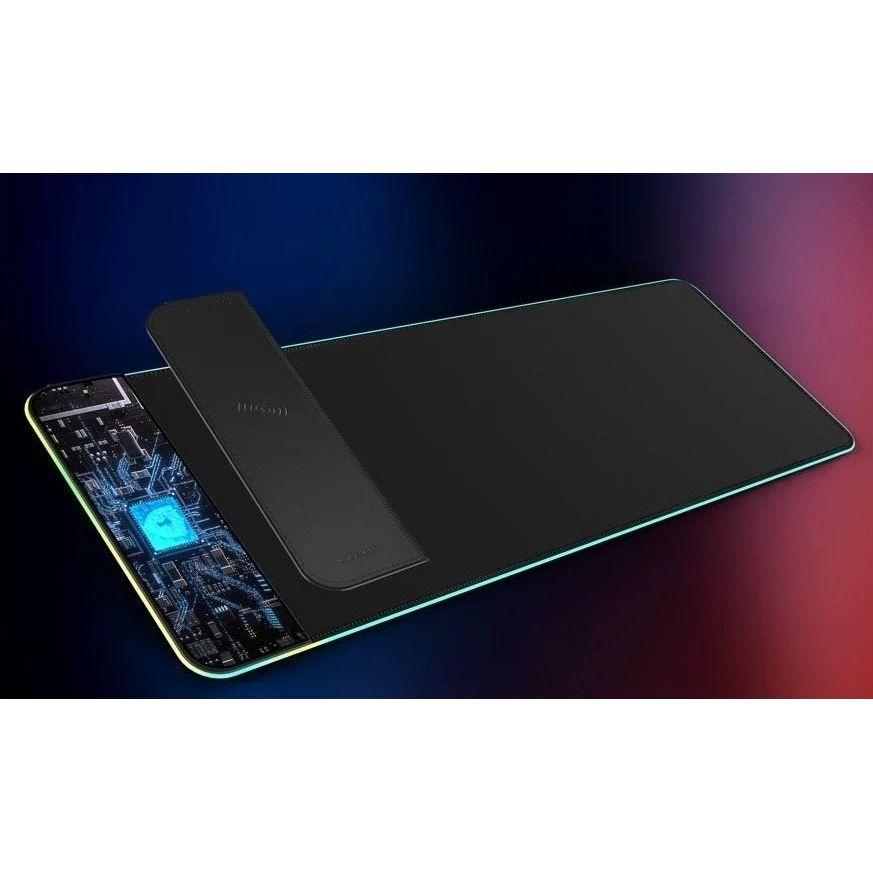 CHOETECH T543-F RGB Illuminated 15W Wireless Charging Mouse Pad