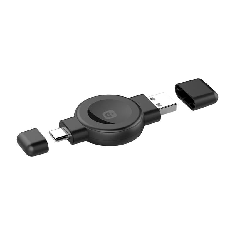 CHOETECH T606-F USB-A +USB-C Magnetic Charger for Samsung &amp; Apple Watch