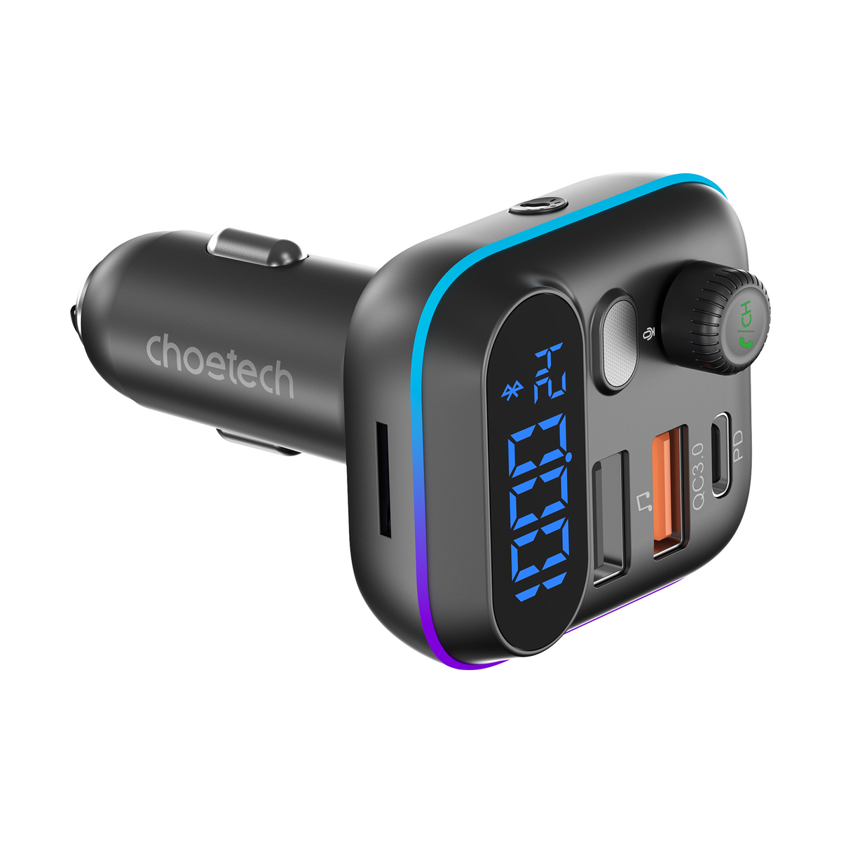 Choetech TC0050 PD36W Bluetooth FM Car Transmitter Charger