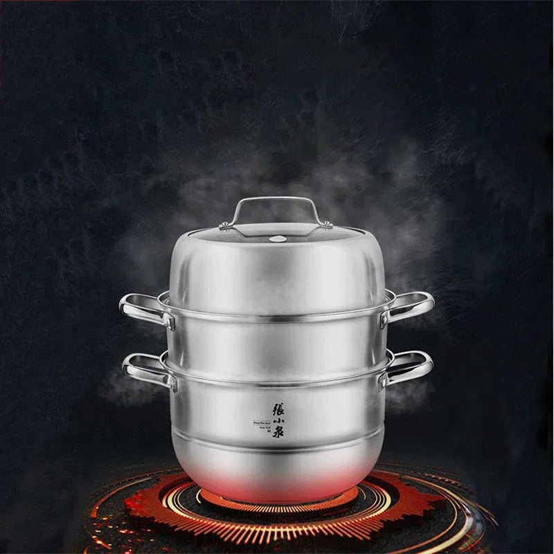 Zhang Xiao Quan 28cm 3-Tier Steamer