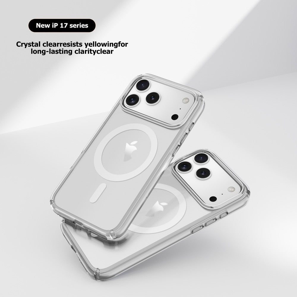 UTIA Ultimake Shockproof Transparent Case Cover With Magnetic Ring for iPhone 17 Air