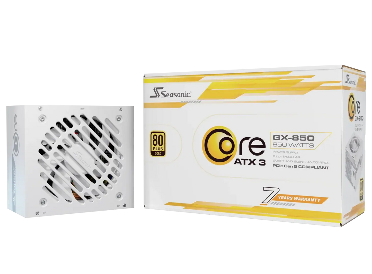 Seasonic CORE GX-850 White ATX 3.1 850W (SRP-CGX851-A5A32SF-WHITE)