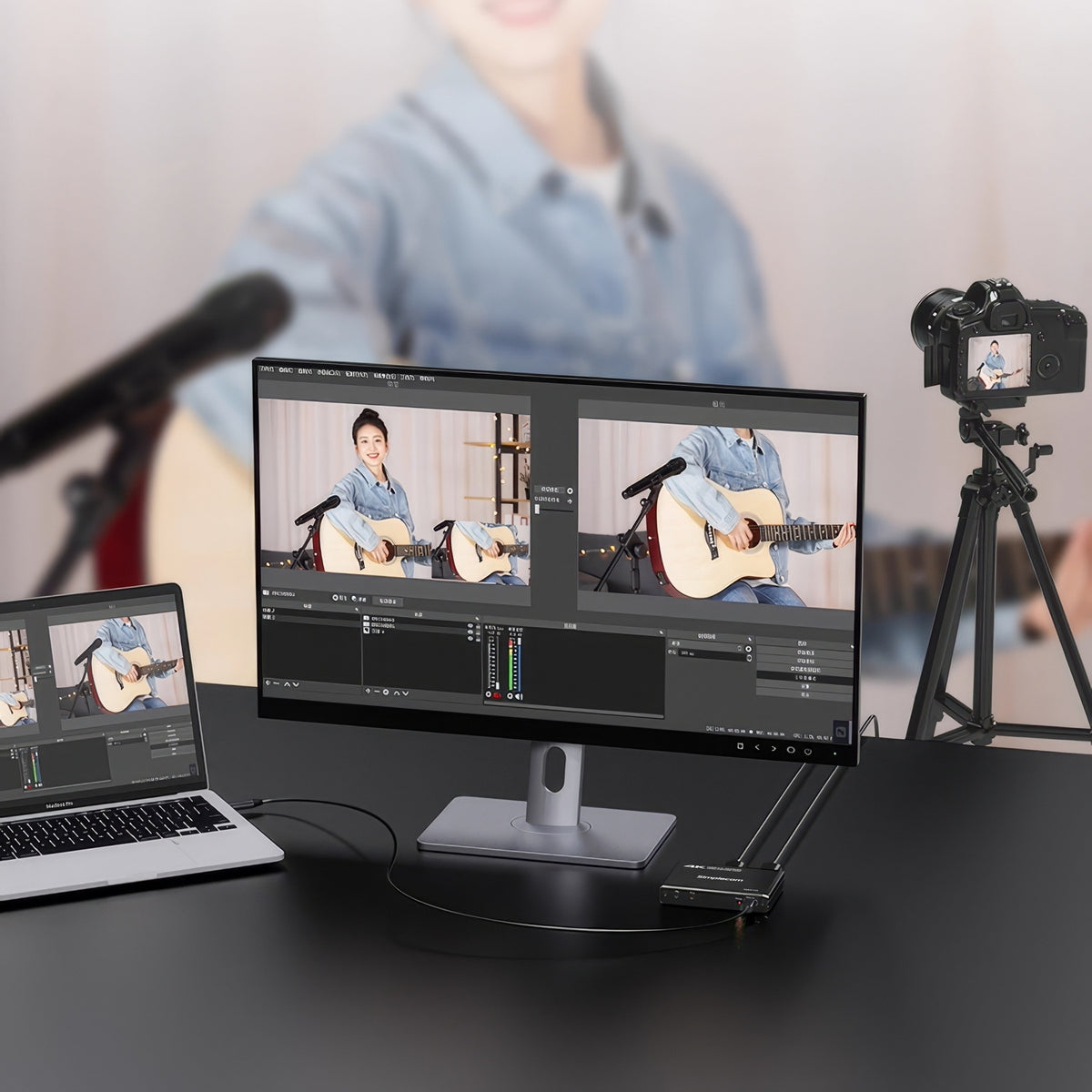 Simplecom DAC10 HDMI 2.0 to USB 4K@60hz Video Capture Card Stream and Record in 4K 60FPS