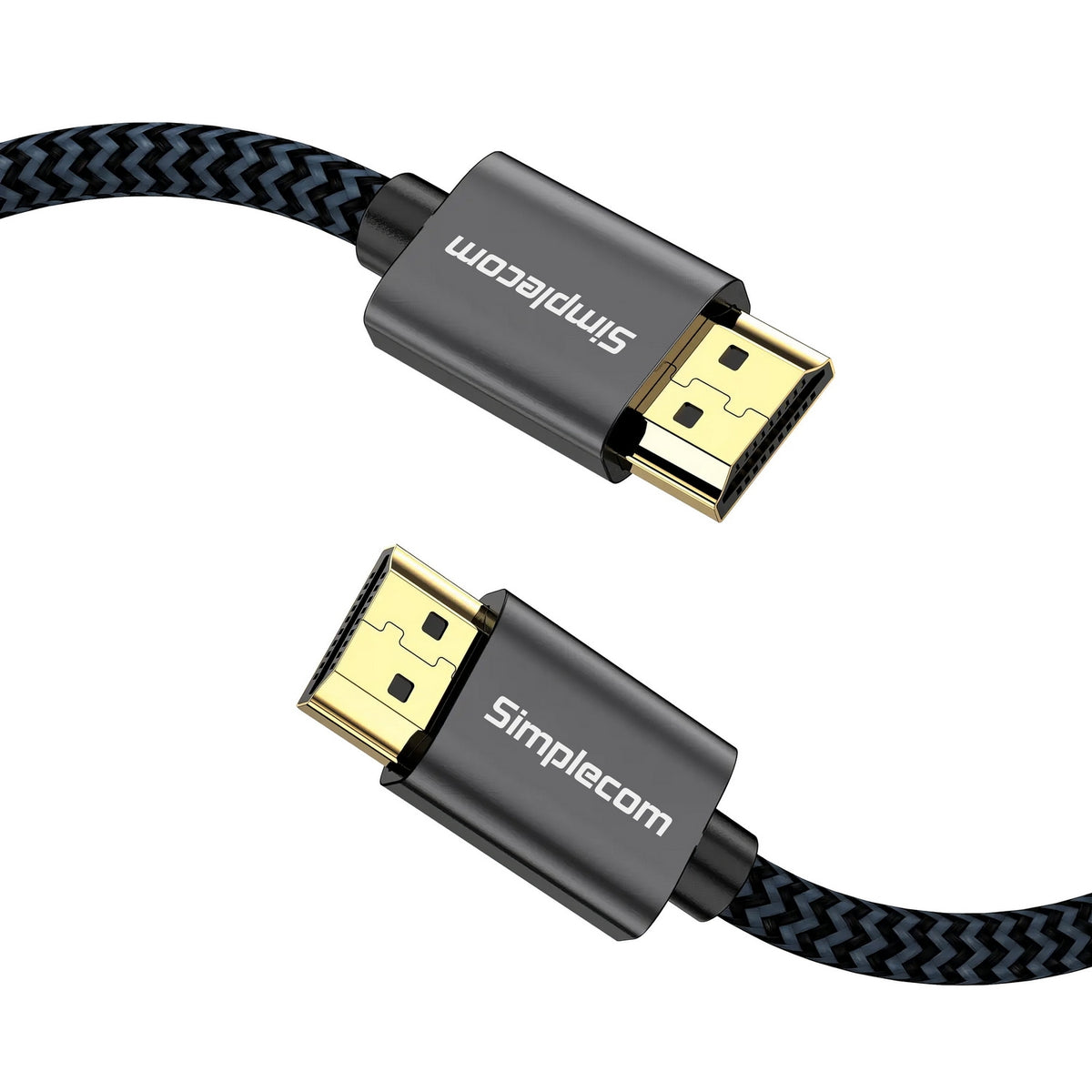 Simplecom SBT002 Ultra High Speed HDMI 2.1 Cable Nylon Braided 48Gbps 8K@60Hz
