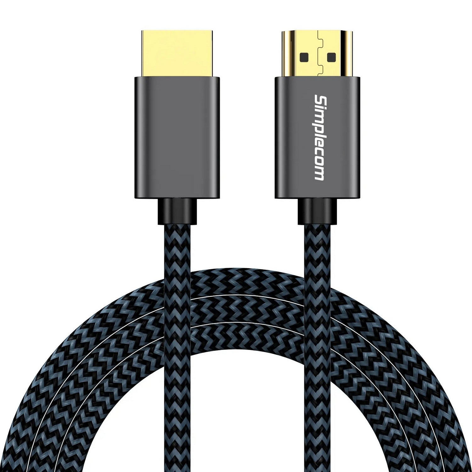 Simplecom SBT002 Ultra High Speed HDMI 2.1 Cable Nylon Braided 48Gbps 8K@60Hz