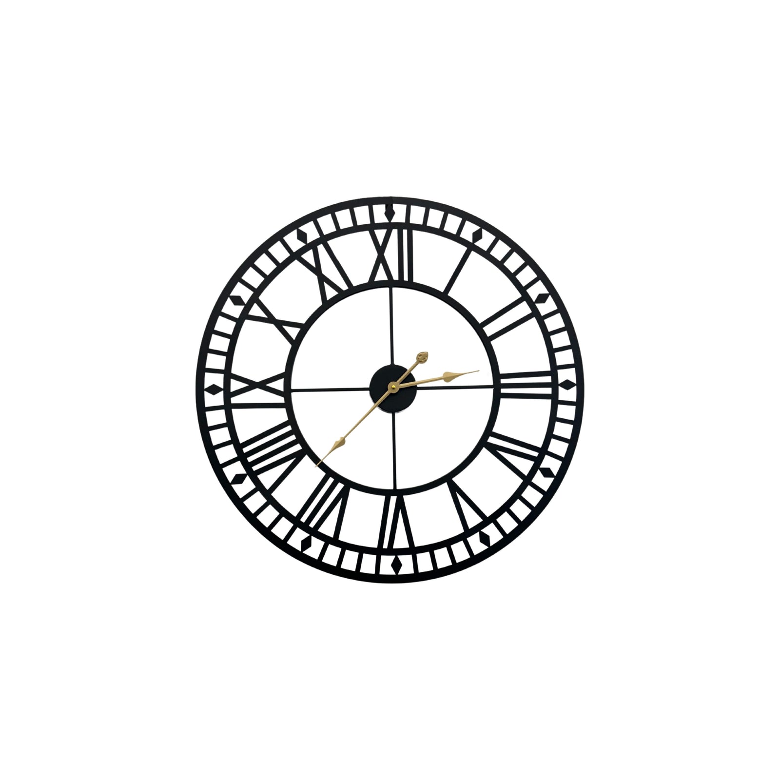 Metal Wall Clock - 80cm