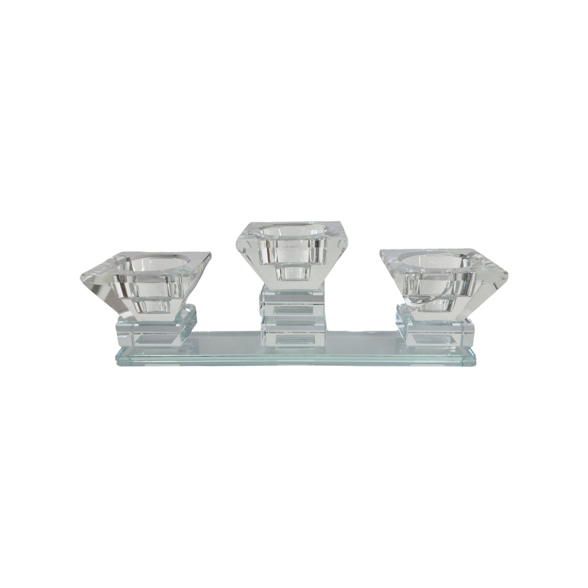 Tea Light Crystal Candle Holder -Small