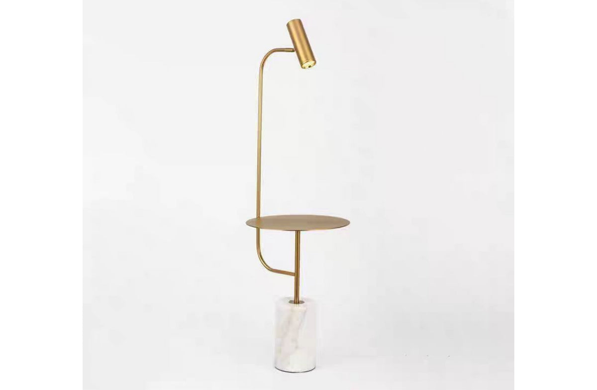 Sasha Premium Marble Side Table Lamp