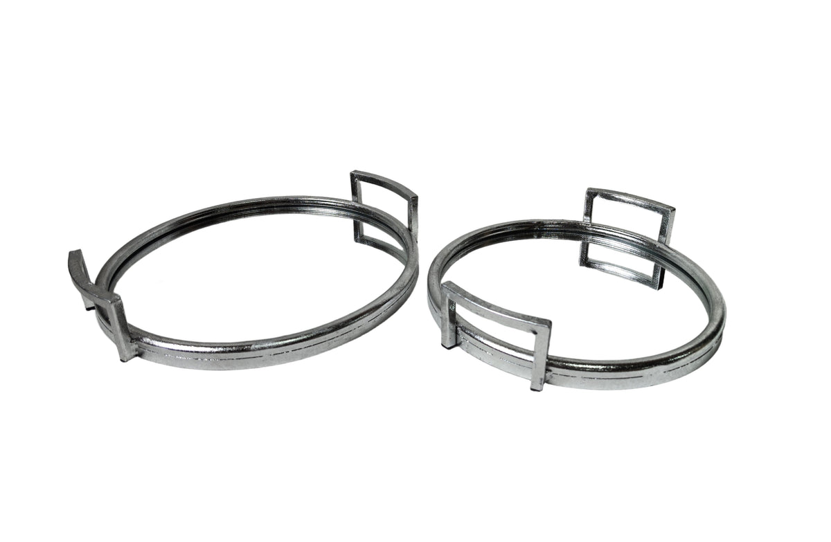 Eliza Round Tray - Set of 2 - Silver