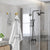 2 Pcs Wall Mount Self Adhesive Bathroom Towel Hooks Holder Cloth Hanger Hook Door Hanger Gold