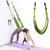 Green Fitness Yoga Strap Band Waist Trainer Leg Door Swing Adjustable Ballet Dancer