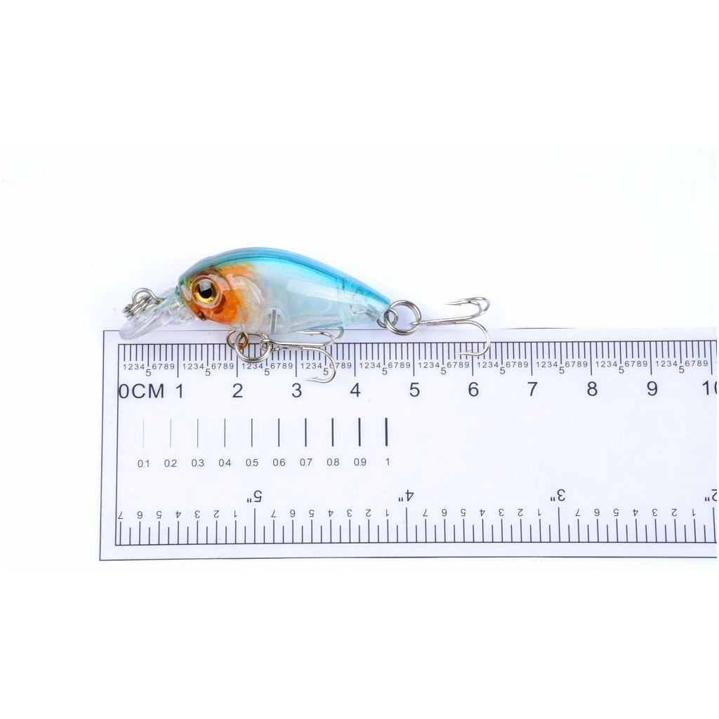 9x 4.5cm Popper Crank Bait Fishing Lure Lures Surface Tackle Saltwater