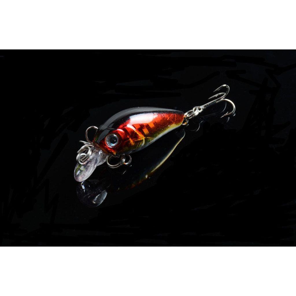 6x 4.5cm Popper Crank Bait Fishing Lure Lures Surface Tackle Saltwater