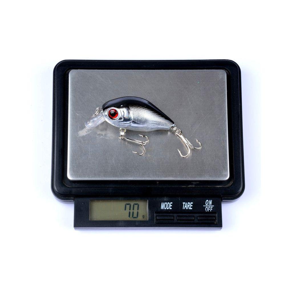 5x 5.5cm Popper Crank Bait Fishing Lure Lures Surface Tackle Saltwater