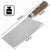 Cleaver Knife Kitchen Chef Knife Vegetable Meat Cleaver Pakkawood wood Handle