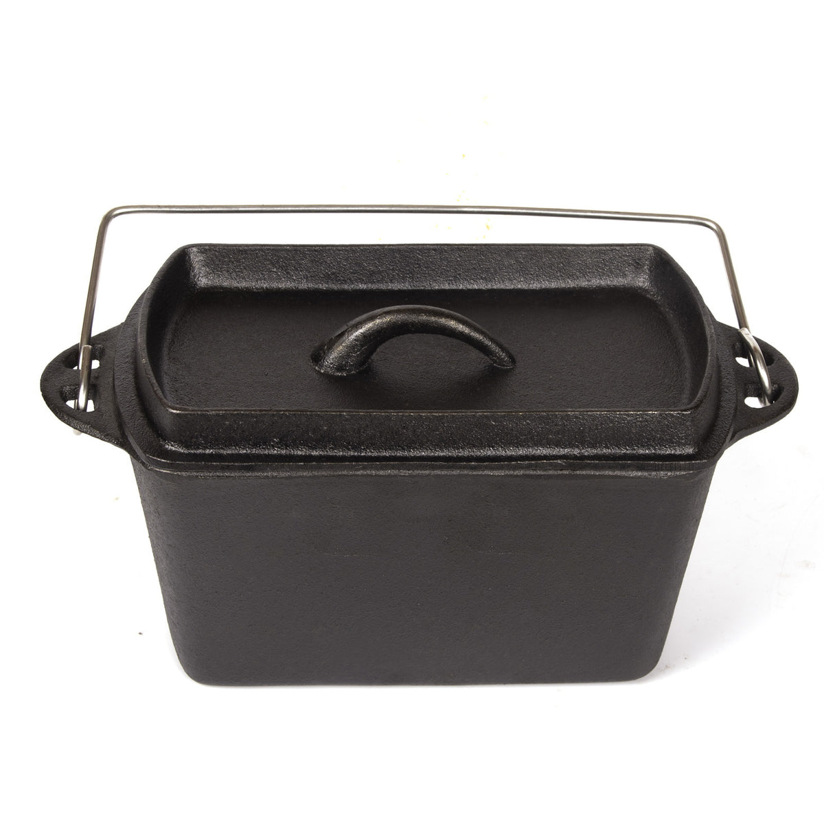 Cast Iron Bread Pan with Lid Non-Stick, Durable Loaf Pan for Perfect Baking