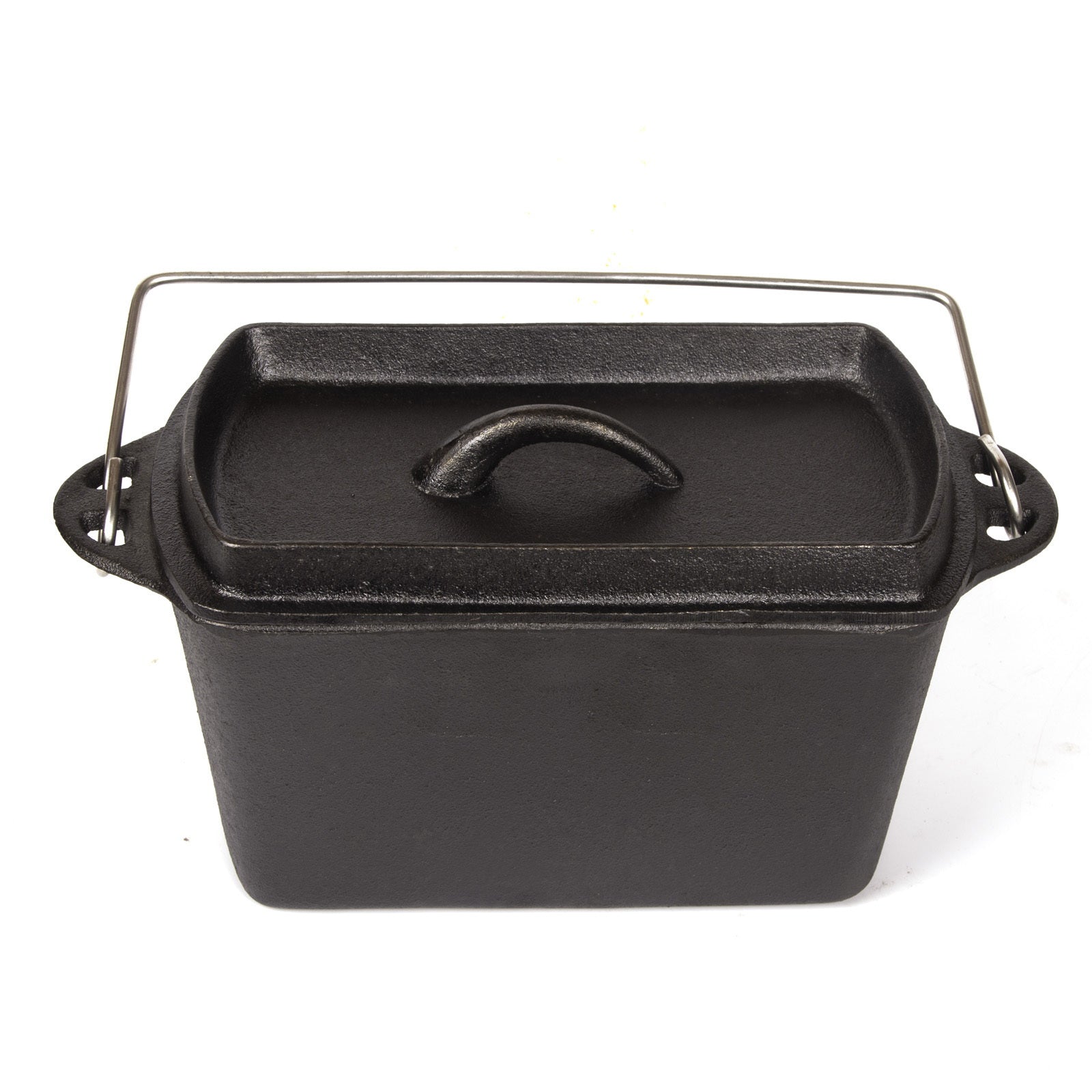 Cast Iron Bread Pan with Lid Non-Stick, Durable Loaf Pan for Perfect Baking