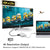 4in1 USB 3.1 Type-C Hub to HDMI Video Adapter 4K Male to Female Converter