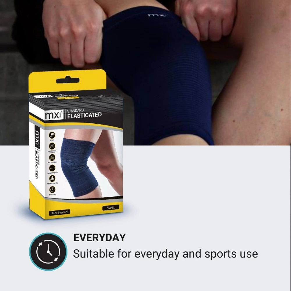 MX Health Standard Elasticated Knee Support - Small