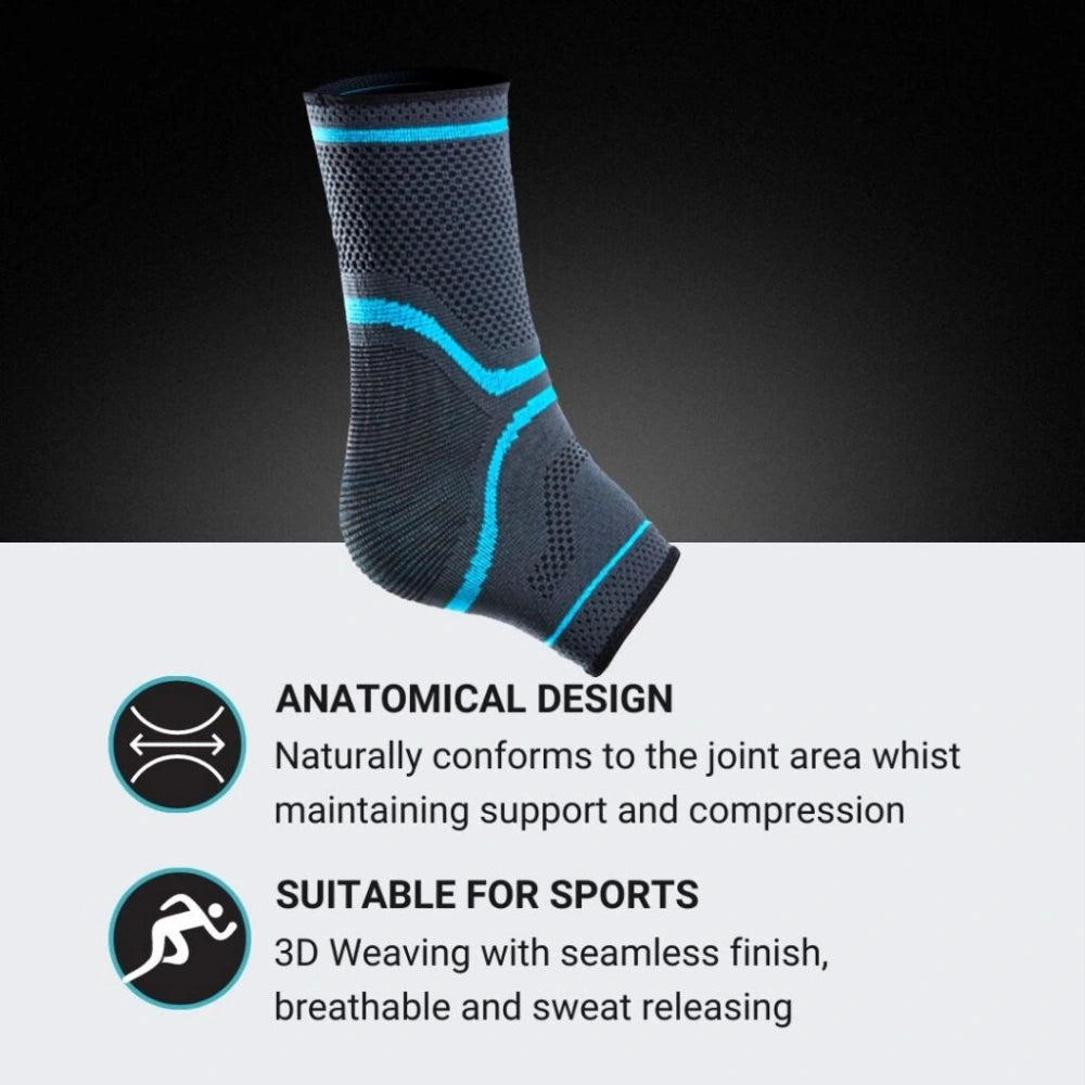 MX Health Premium Elasticated Ankle Support - Large