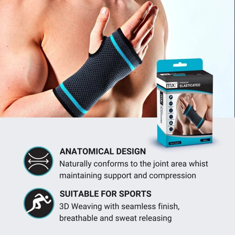 MX Health Premium Elasticated Hand Support - Medium