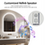 Interior Ave - 90 x 60cm Arched Frameless LED Bathroom Mirror – Bluetooth