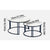 Interior Ave - Premier Nested Coffee Table Set - White Marble Stone