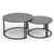 Interior Ave - Premier Nested Coffee Table Set - Grey Stone