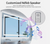 Interior Ave - 70 x 90cm Rectangle Frameless LED Bathroom Mirror – Bluetooth