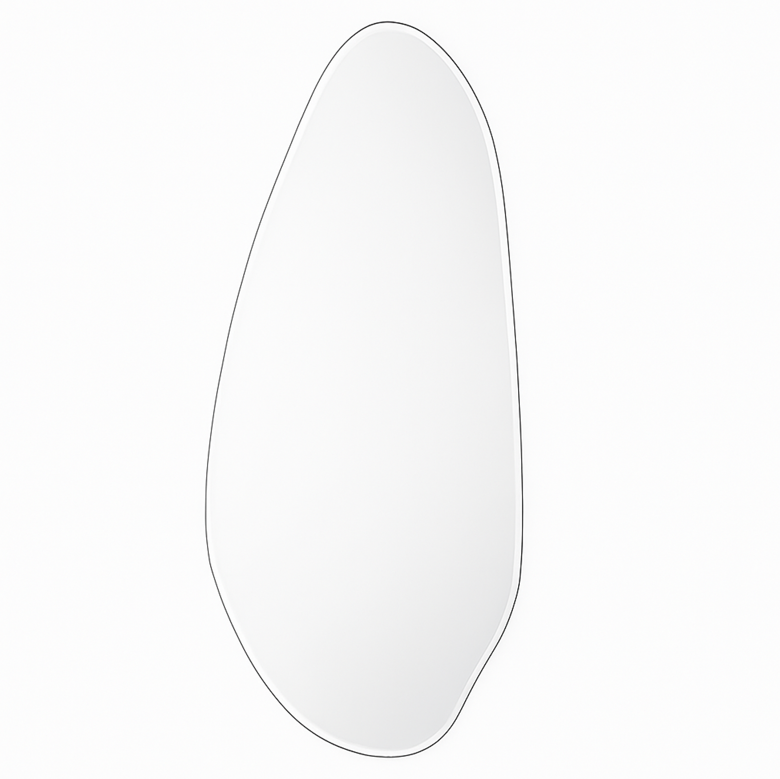 Interior Ave - Jewel Irregular LED Wall Mirror – Backlit Statement Mirror