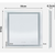 Interior Ave - LED Square Frameless Salon / Bathroom Wall Mirror - 90 x 90cm